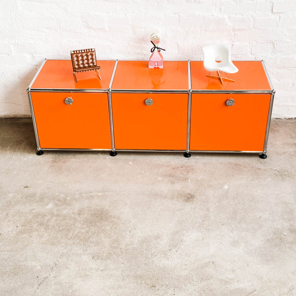 USM Haller - Lowboard - orange