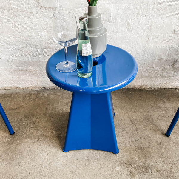 Tabouret Métalique Hocker - blau