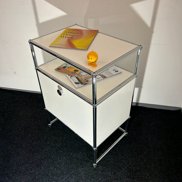 Nachtschränkchen - weiß
