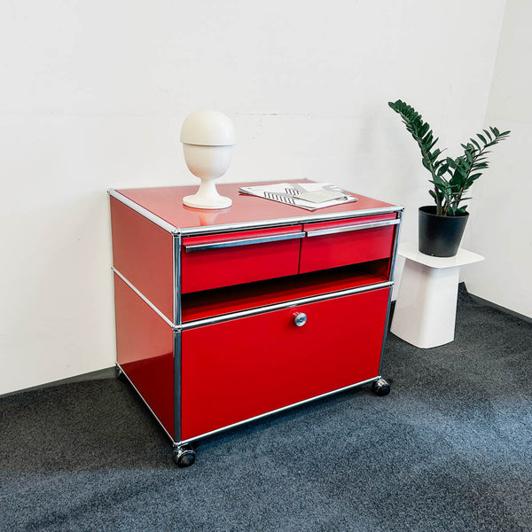 USM Haller - Doppelcontainer - rubinrot