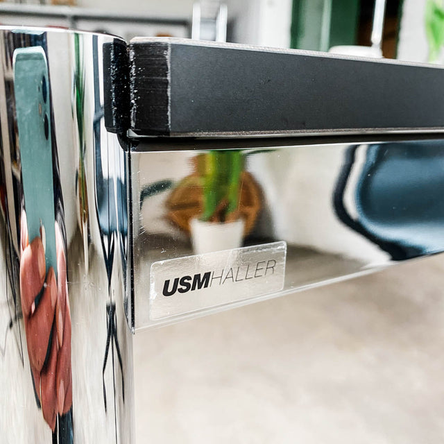 USM Haller Tisch - Fenix grau - 175 x 75 cm - gebrauchter TOP Zustand