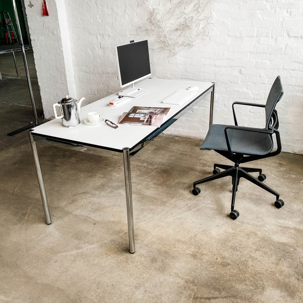 USM Haller Tisch Fenix - weiß - 175 x 75 cm - gebrauchte TOP Qualität