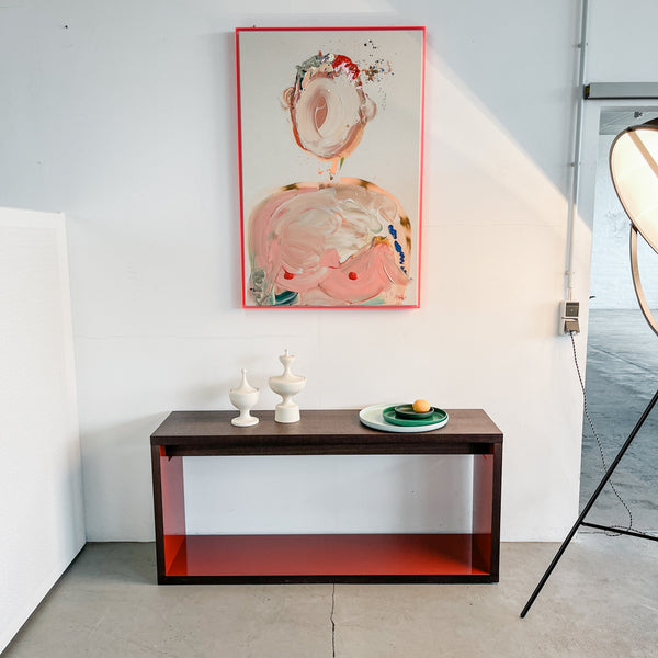 B&B Italia - Frank Konsole - rot - Antonio Citterio - gebrauchter TOP Zustand