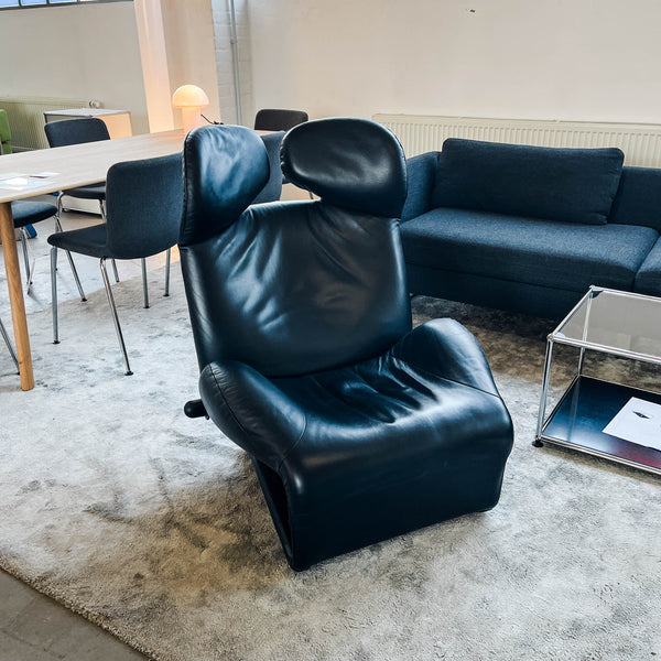 Cassina - Wink - Sessel - Leder - Schwarz