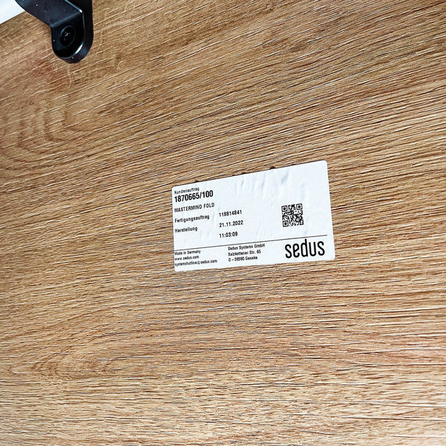 Sedus - MM-302 - Mastermind Fold - Besprechungstisch - Eiche