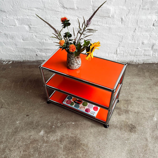 USM Haller - Beistelltisch - Orange - gebrauchter TOP Zustand