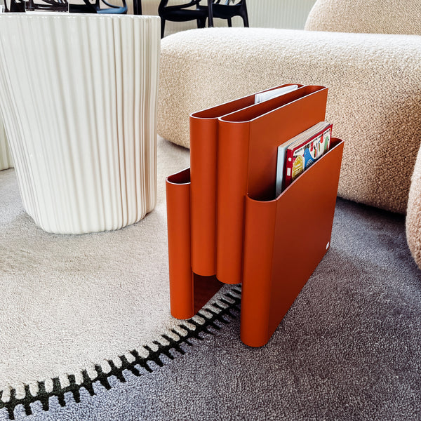 Kartell - Zeitungsständer Magazine Rack - Orange - Giotto Stoppino - NEU