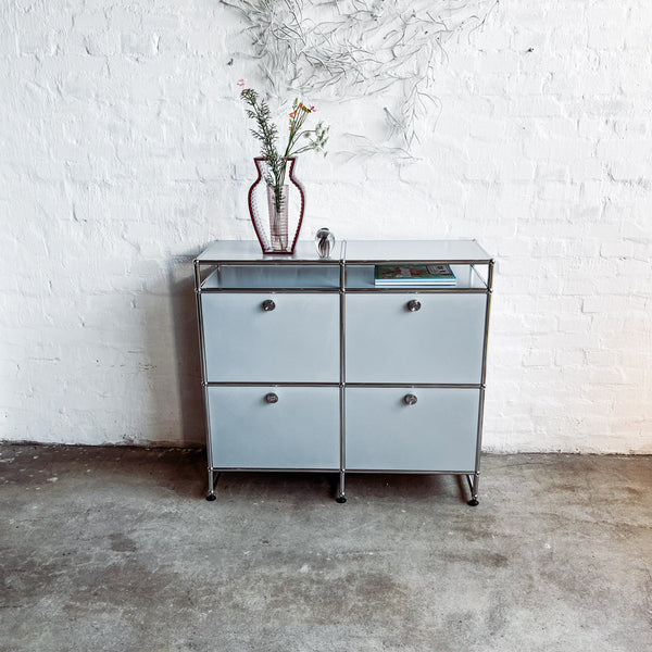 USM Haller - Highboard - mattsilber - gebrauchter TOP Zustand