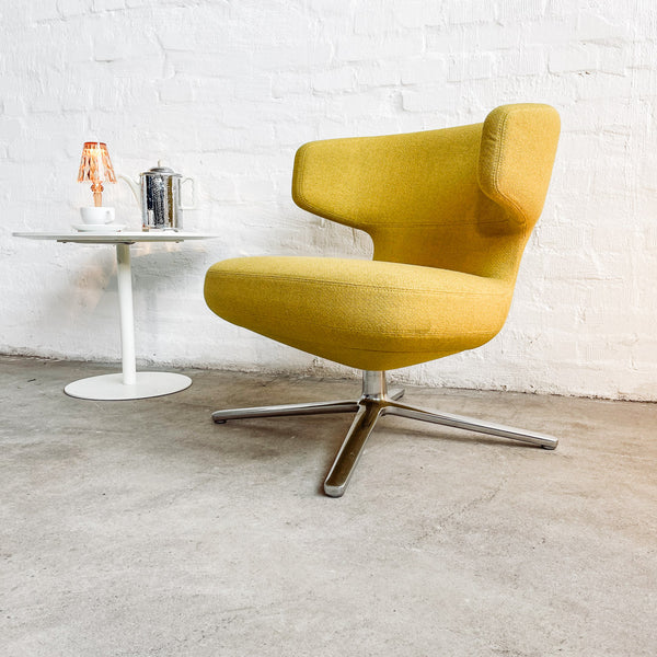 Vitra - Petit Repos - Sessel - gelb melange - Antonio Citterio - gebrauchter TOP Zustand