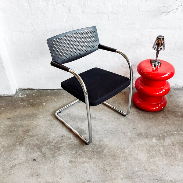 Visavis 2 - Freischwinger - schwarz - Antonio Citterio - gebrauchter TOP Zustand