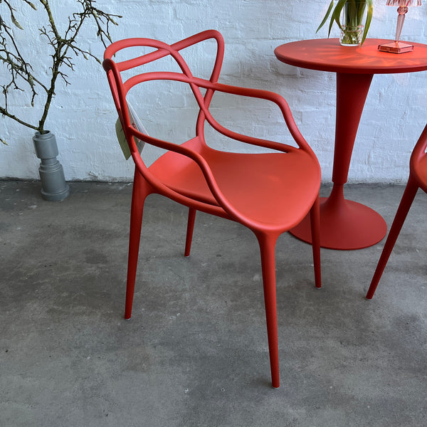 Kartell - Masters Armlehnstuhl - rostrot - Eugeni Quitllet - Philippe Starck - Outdoor - NEU