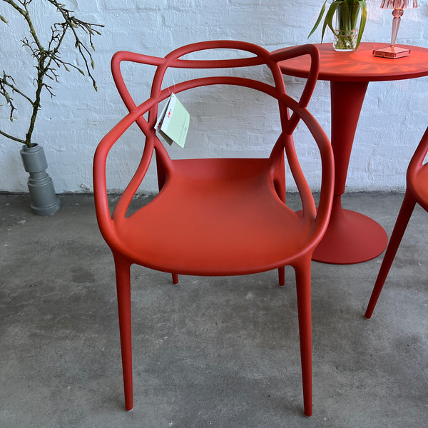 Kartell - Masters Armlehnstuhl - rostrot - Eugeni Quitllet - Philippe Starck - Outdoor - NEU