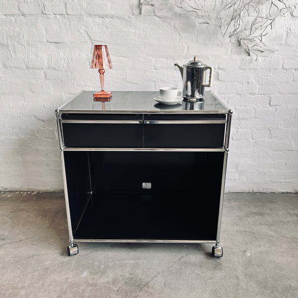 USM Haller - Doppelcontainer - schwarz - guter gebrauchter Zustand