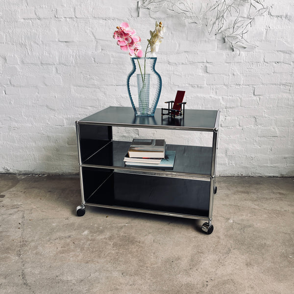 USM Haller - TV-Board - Beistelltisch - schwarz - guter gebrauchter Zustand