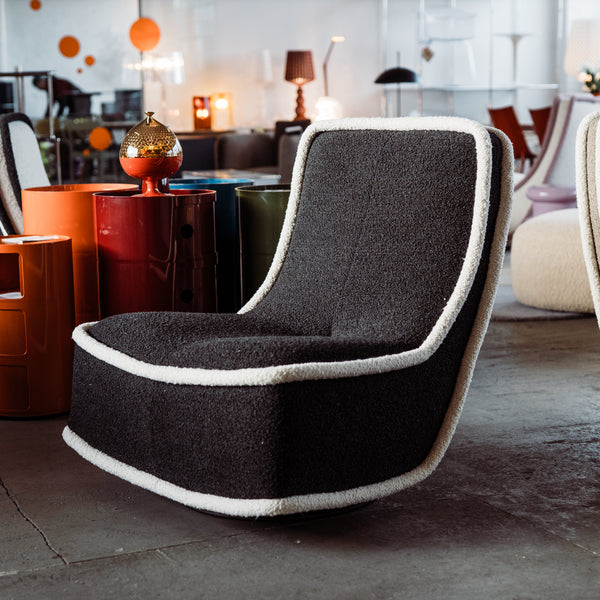 Kartell - Bonheur du Jour Sessel - White/Anthracite - Philippe Starck - NEU!