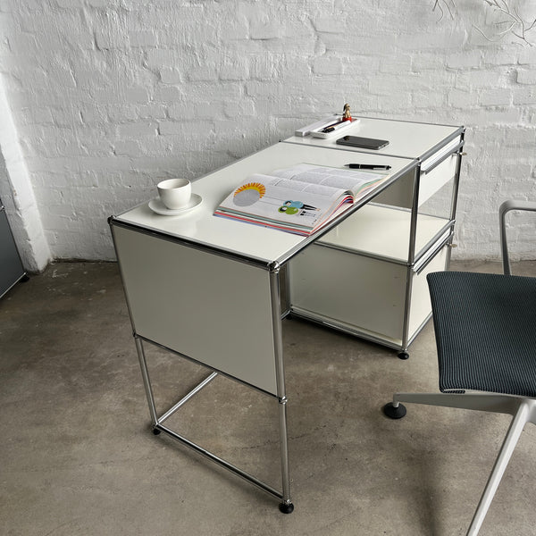 USM Haller Sekretär - Schreibtisch - Weiß - gebrauchte TOP Qualität