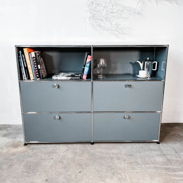 USM Haller - Highboard - mittelgrau