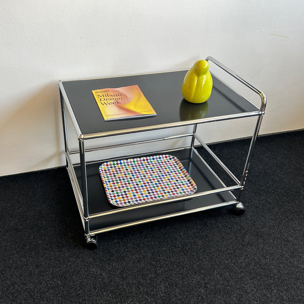 USM Haller - Barwagen - Schwarz - TOP Zustand!