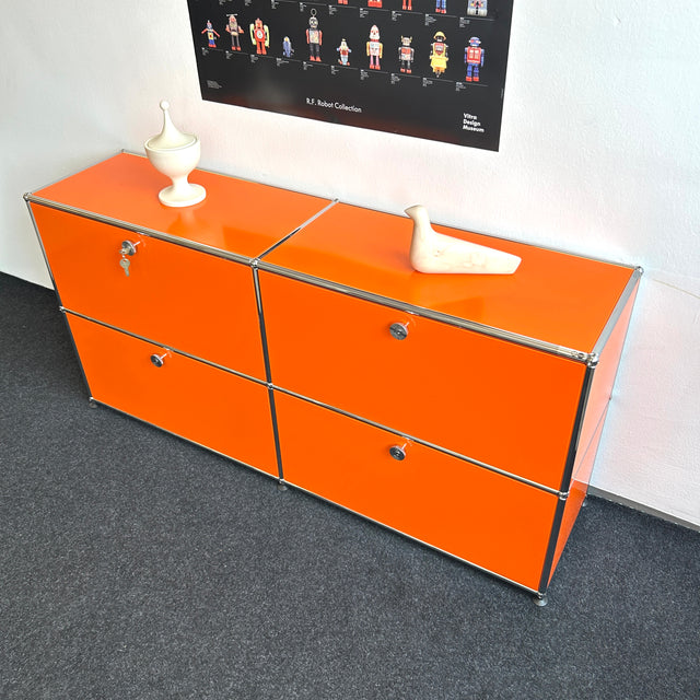 USM Haller - Sideboard - Orange - TOP Zustand!