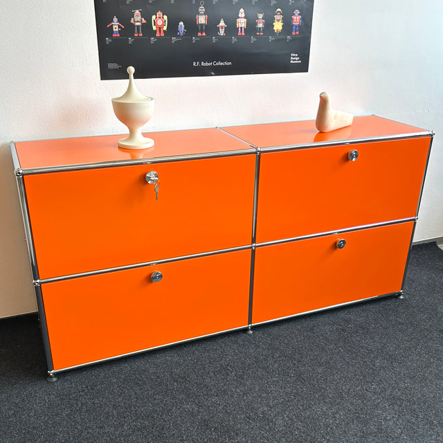 USM Haller - Sideboard - Orange - TOP Zustand!