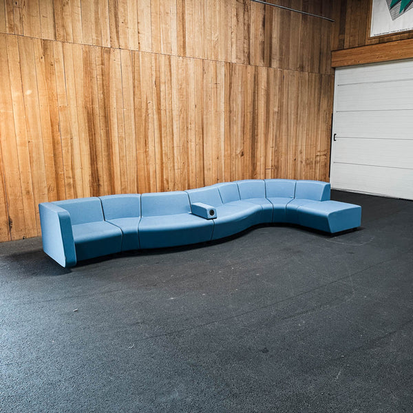 Narbutas - Soft Rock - Sofa Lounge Set - Blau - Sehr Guter Zustand