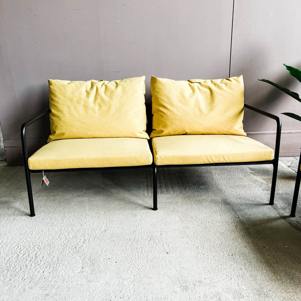 Avon Sofa 2-Sitzer - senfgelb