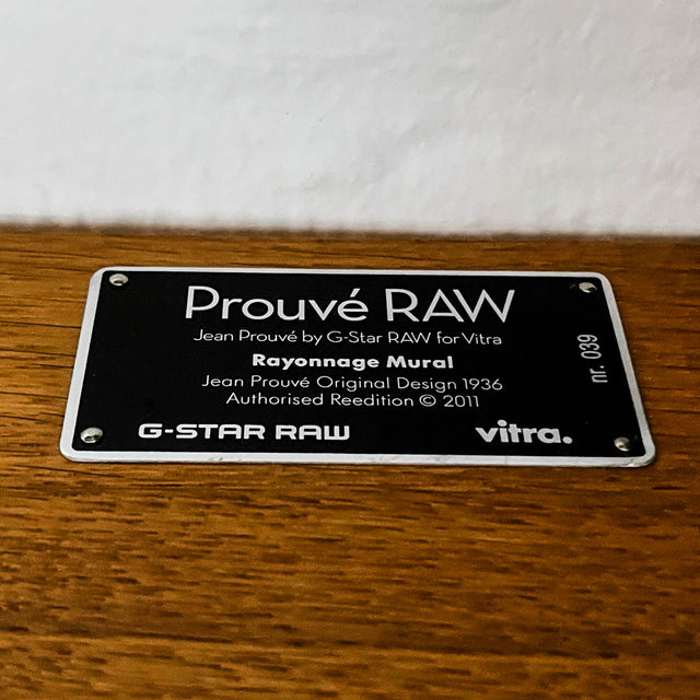 Vitra - Rayonnage Mural Raw Edition - Eiche/dunkelgrau