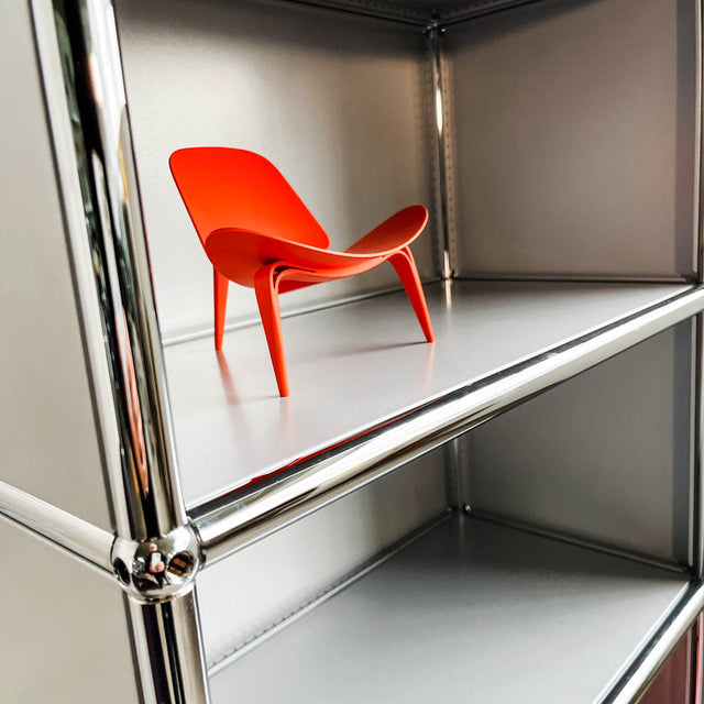 USM Haller - Regal - mattsilber