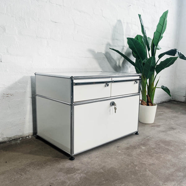 USM Haller - Doppelcontainer - weiß