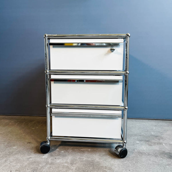 USM Haller - Rollcontainer - Lichtgrau - 3 Schubladen - TOP Zustand!