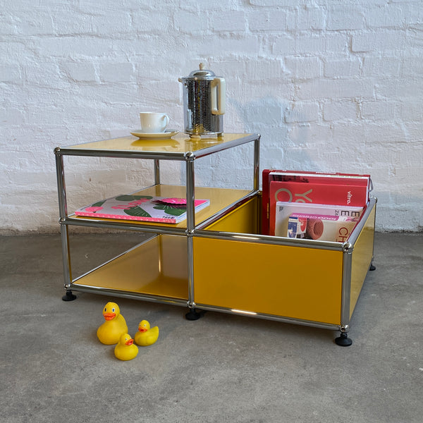 USM Haller - Couchtisch - goldgelb