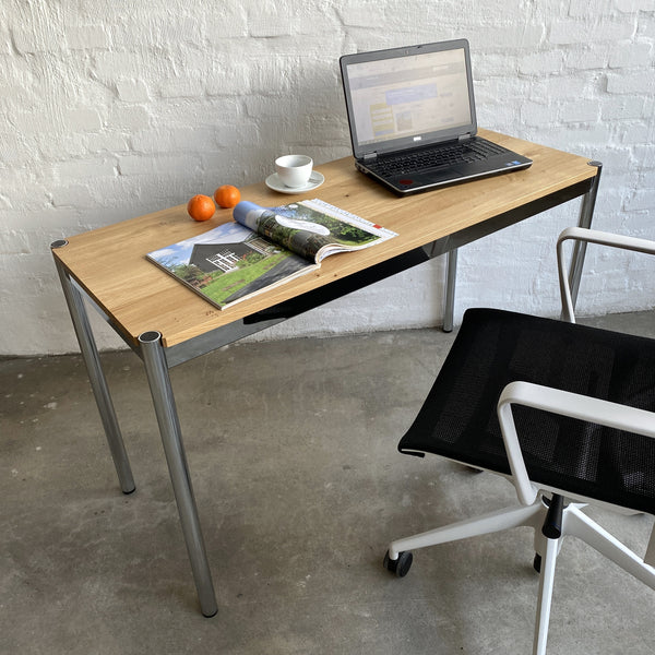 Tisch Eiche massiv - 125 x 50 cm