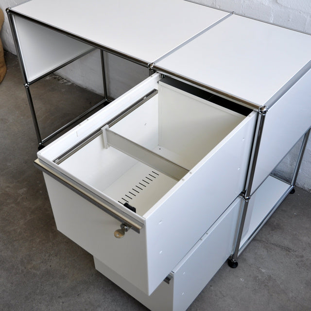 USM Haller Schreibtisch Schubladen