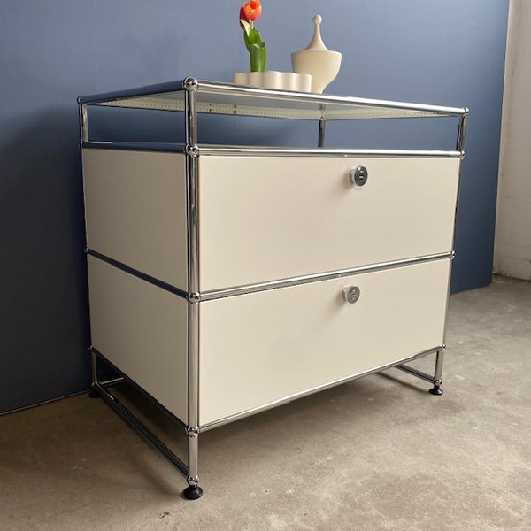 USM Haller - Kommode - weiß