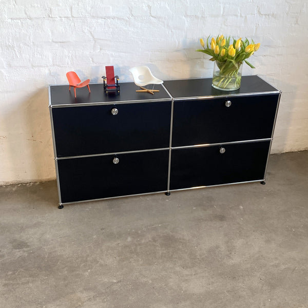 USM Haller - Sideboard - schwarz