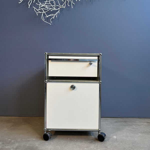 USM Haller - Rollcontainer - weiß - gebrauchter TOP Zustand