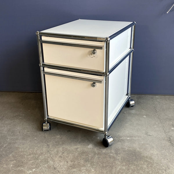 USM Haller - Rollcontainer - weiß