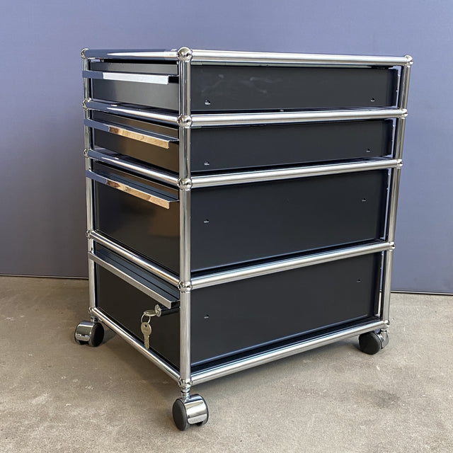 USM Haller - Rollcontainer - schwarz