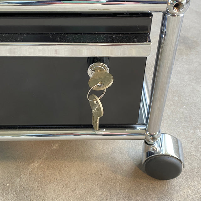 USM Haller - Rollcontainer - schwarz