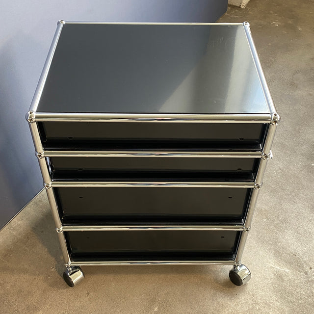 USM Haller - Rollcontainer - schwarz