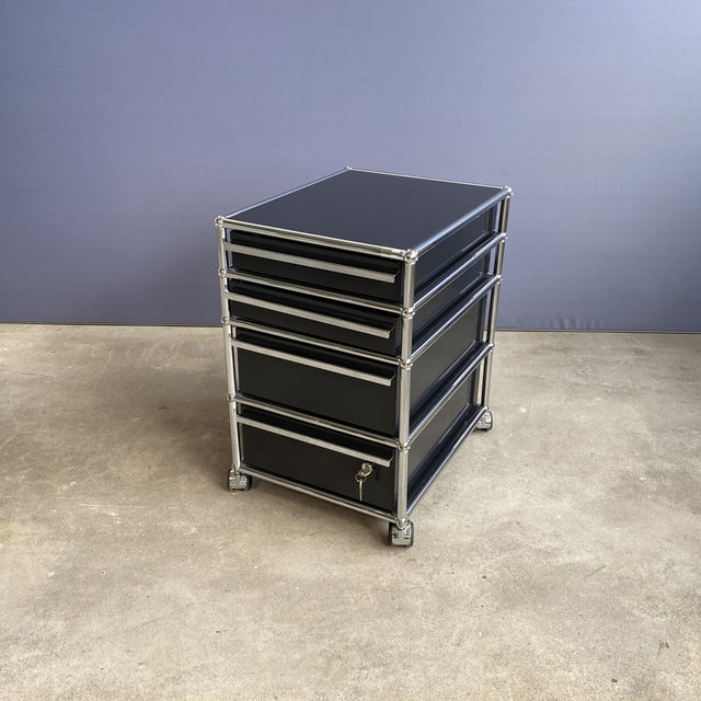 USM Haller - Rollcontainer - schwarz