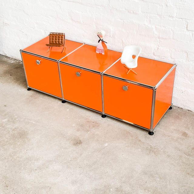 USM Haller - Lowboard - orange