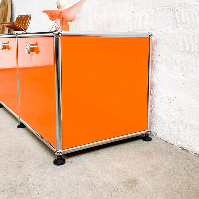 USM Haller - Lowboard - orange