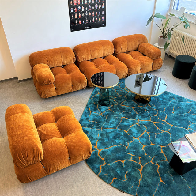 B&B Italia - Camaleonda - orange curry