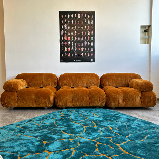 B&B Italia - Camaleonda - orange curry