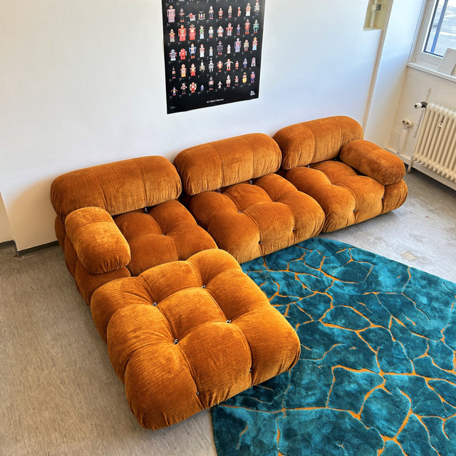 B&B Italia - Camaleonda - orange curry