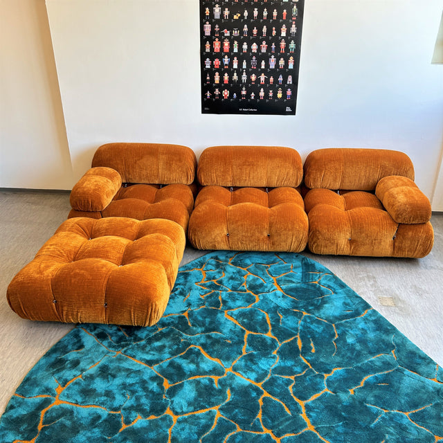 B&B Italia - Camaleonda - orange curry