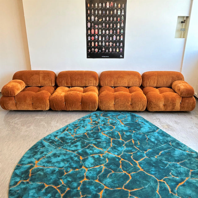 B&B Italia - Camaleonda - orange curry