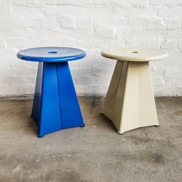 Vitra - Tabouret Métalique - Hocker - Ecru - TOP Zustand!