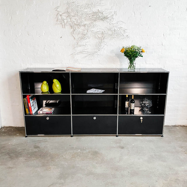 USM Haller - Regal - schwarz